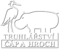 Logo truhlářství Čáp a Hroch